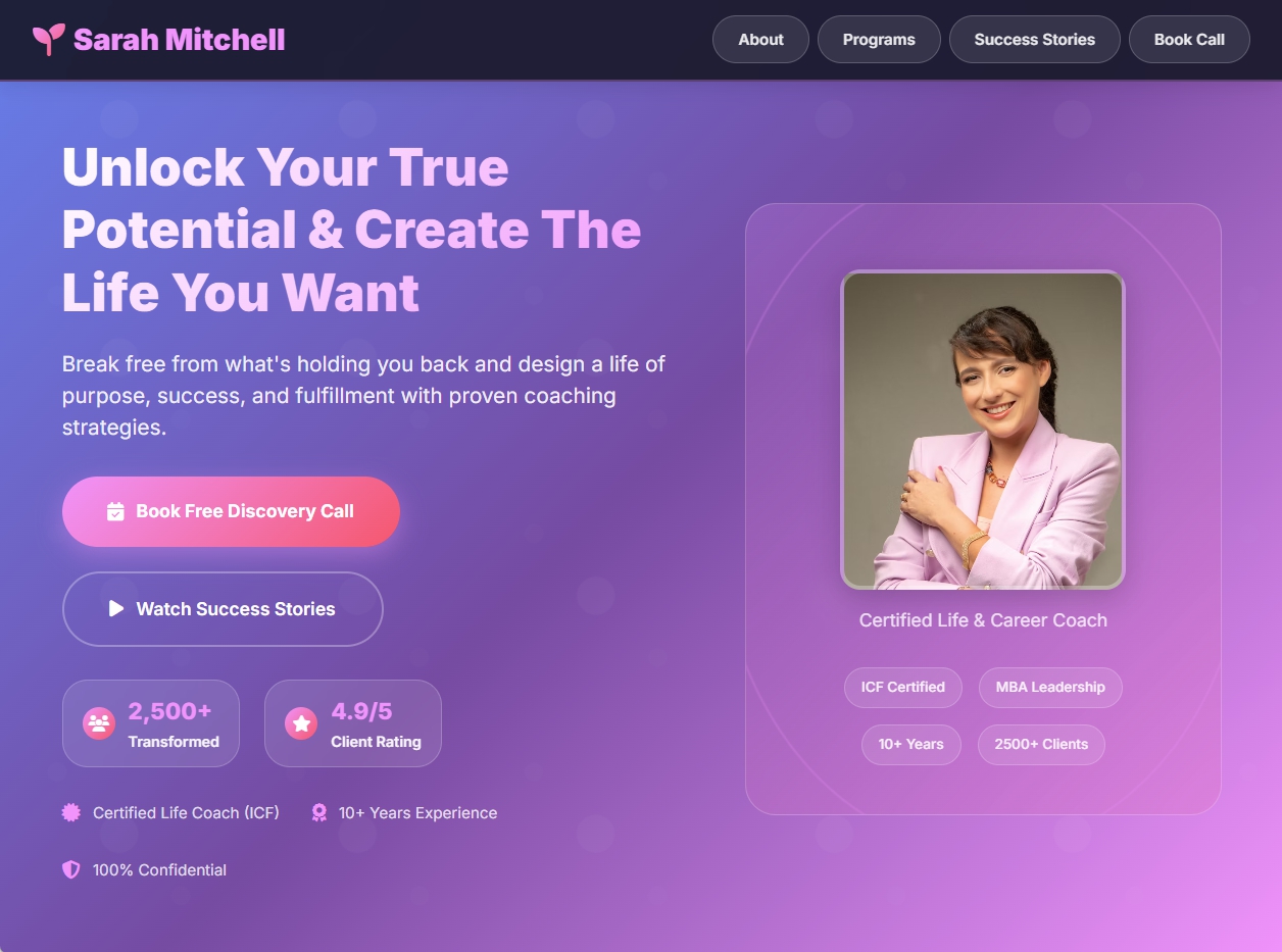How a Life Coach 5X’d Consultation Requests
